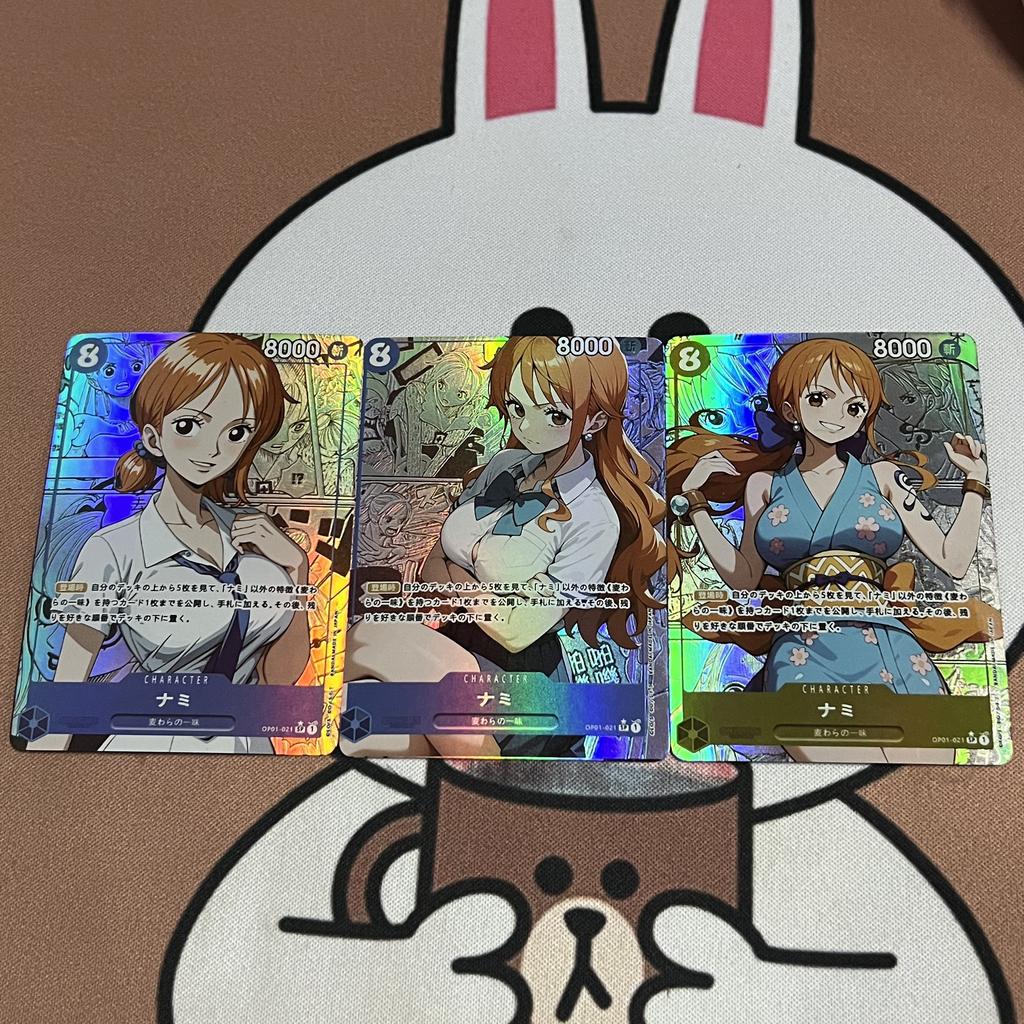 Nami one piece ACG DIY Relief Boa·Hancock Self Control Collection, Signature Trading Flash Card, Anime Cartoon Gift