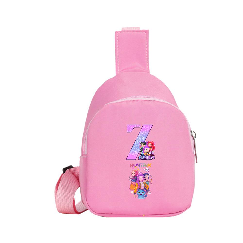 Детская нагрудная сумка K-Pop Охотники на демонов с принтом Сумки-мессенджеры Детская наплечная сумка Детские подарки Мини-подарок для ребенка Милые кошельки и сумочка