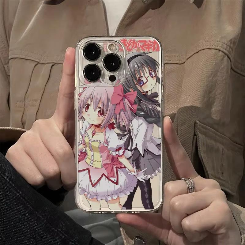 Puella Magi Madoka Magica Phone Case For iPhone 17 Air 16 e 15 14 13 12 11 Pro Max Plus Mini SE 2020 2022 Anime Funda Coque