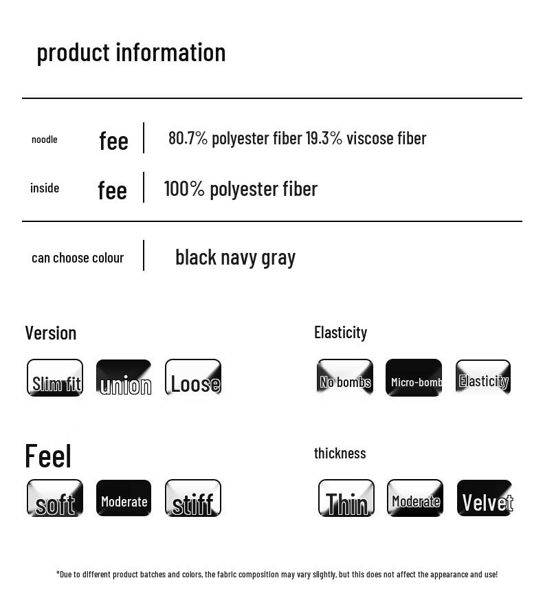 Men's Wrinkle-Resistant Straight-Leg Casual Trousers