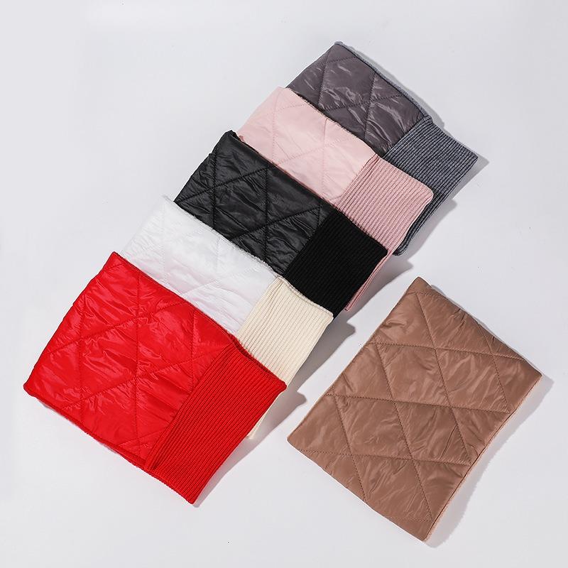 Autumn and winter outdoor velvet scarf neck protection, windproof and warm neck cover, thickened single ring elastic neck cover, new couple model