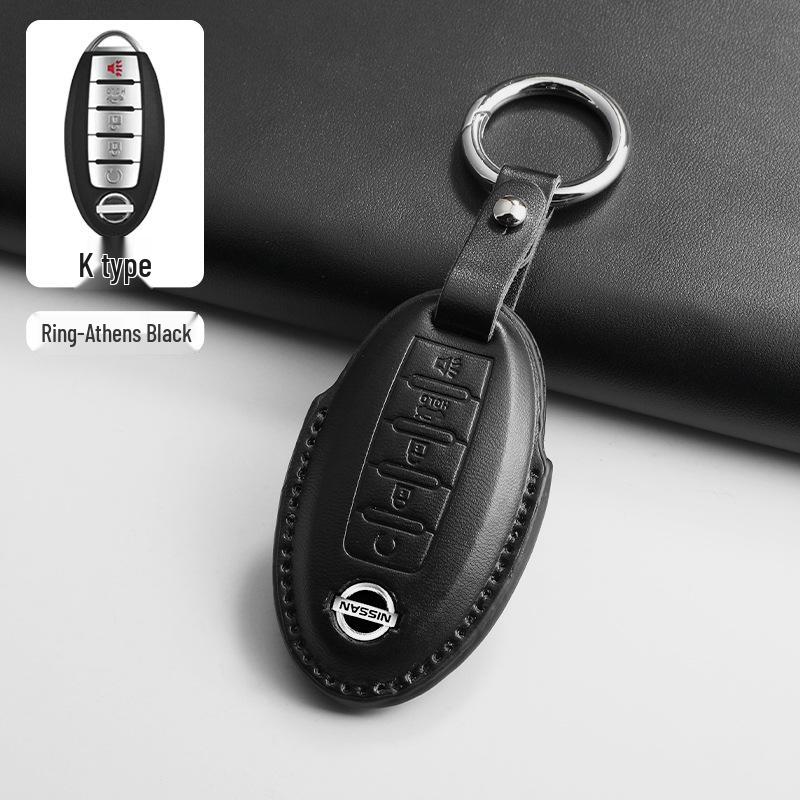 Pinke Schlüsselhülle für Nissan Patrol Y62 5-Tasten Smart-Schlüssel (2018-2019)