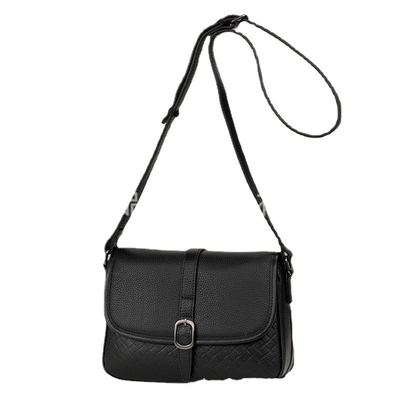 Geantă de umăr pentru femei, din piele de vacă, din piele naturală, de primă mână, tip crossbody, tip împletit