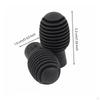 Silicone Drumstick Cover Noise Reduction Silent Sleeve Easy to Install Quiet Practice Tips