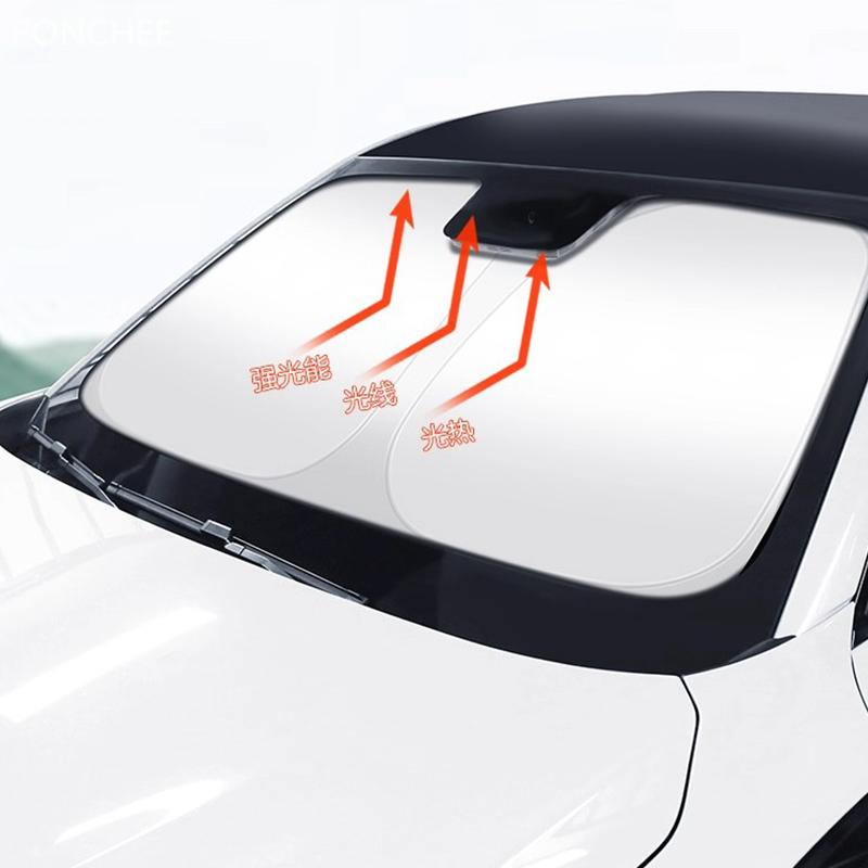 For Leapmotor B10 2025 2026 Front Windshield Sun Visor Sun Protection, Heat Insulation and Sunshade Curtains Automobile Supplies