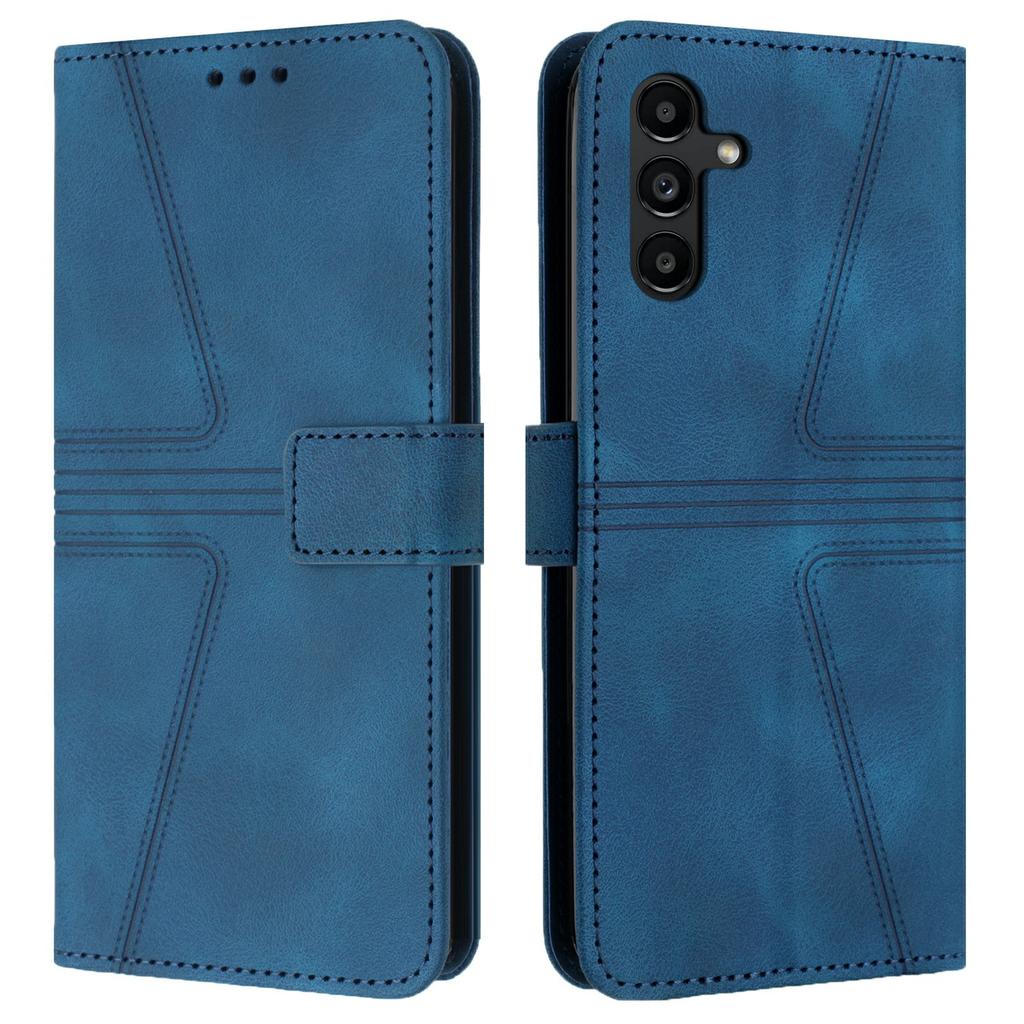 For Samsung Galaxy A26 5G/A16 5G/A16 4G Case Triangle Imprinted Anti-Scratch Phone Wallet Cover