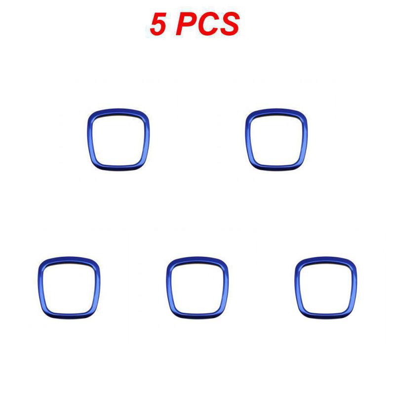 1~5PCS Decorative Stickers Colorful Fashional Installation Fit Aluminum Alloy Applicable To Old A3/a4l/a6l/q3/q5