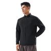 Li-Ning Comfortable Stand Collar Zipper Simple Versatile Sports Solid Color Jacket Men Jackets Black AJDV121-4