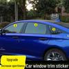 Tenth Gen Accord Inspire Window Trim: Upper Bright Strip Decoration