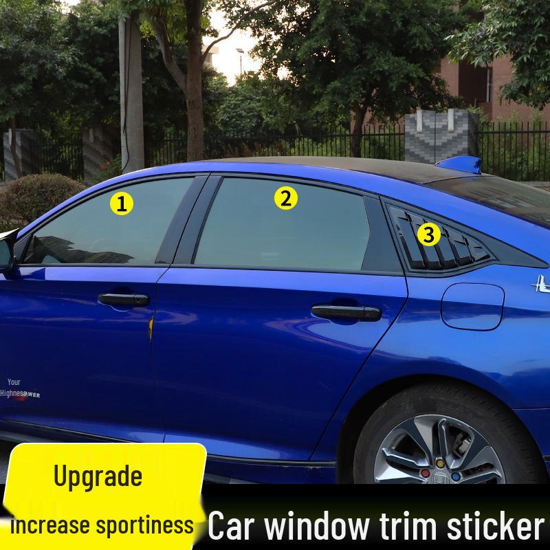 10th Gen Accord Car Window Trim: Inspire Upper Window Decoration Strip