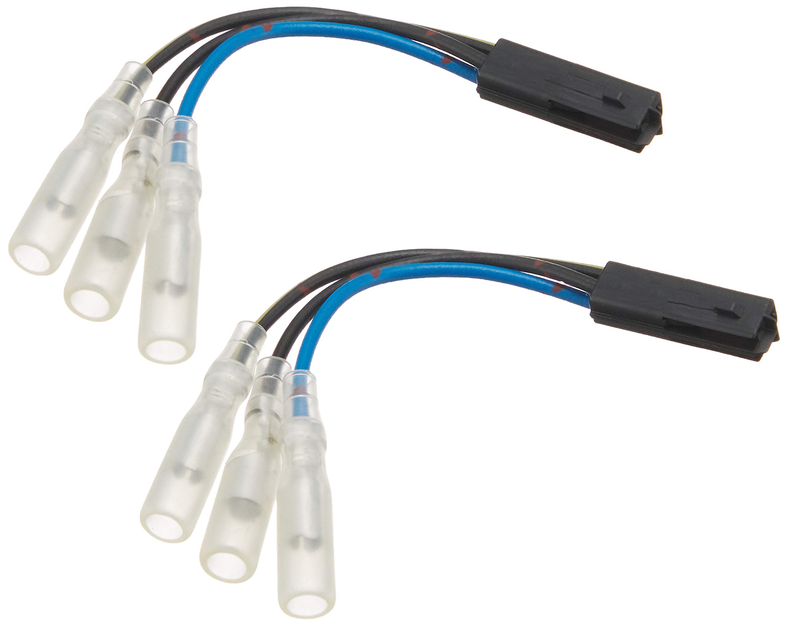 

Kitaco 0900-755-01105 Turn Signal Lamp Conversion Harness K-CON (Kawasaki W/Left & Right 1 Set) Universal 3-Pole Connector (Black)