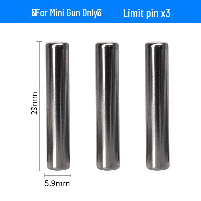 Mini Nail Gun Accessories: Firing Pin, Powder Nail Needle, Sleeve, Spring, Handle, Rust Oil, Toolbox, Universal Parts