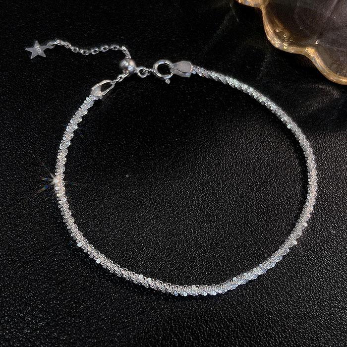 Women Gold Plated Pink Zircon Bracelet Full Rhinestone Crystal Romantic Wedding Jewelry Gift