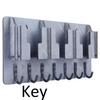 Key Holder for Home Decor Stylish | Key Stand Wall Stylish | Key Hanger | Key Holder Stand | Key Chain Holders (7 Hooks, Grey)