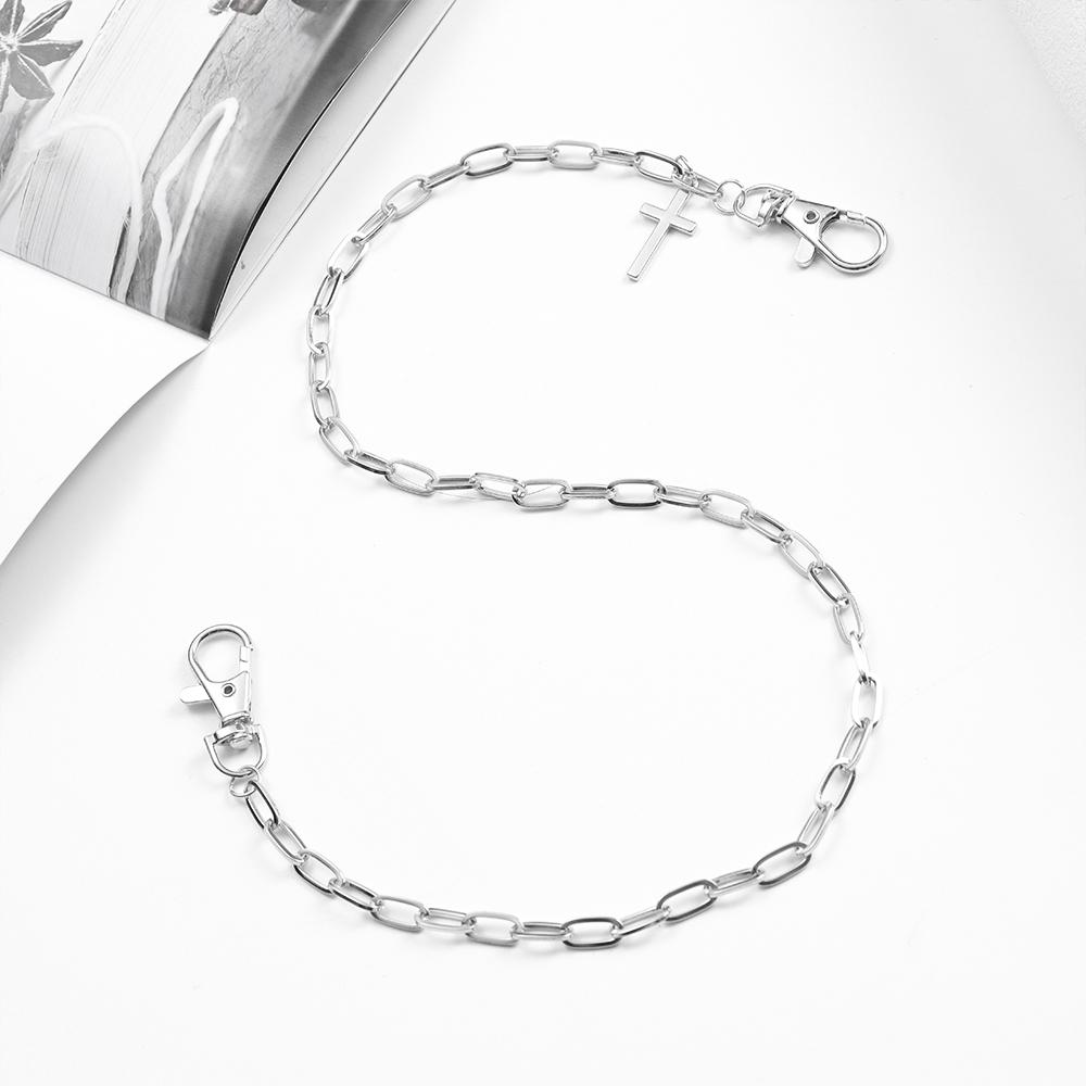 Women Punk Jewelry Jeans Jewerly Hip Hop Chain Keychain Pants Chain Trousers Decoration Waist Chain