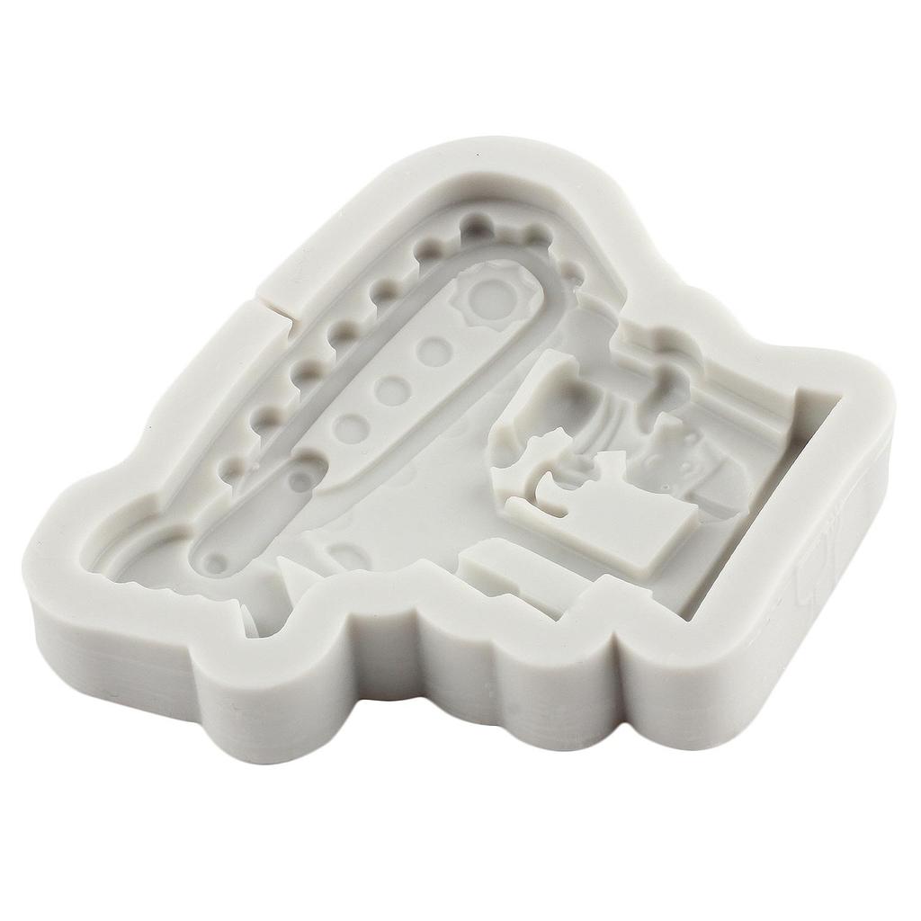 Construction Truck Silicone Mold Bulldozer Crane Excavator Fondant Molds Cake Decorating Tools Theme Cake Dessert Decorated Chocolate Candy Mold