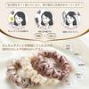 IRIYULI Silk Hair 20 Natural Gentle On Hair Stylish Hair Accessories for Adults and Birthday Gift Peacock Set of Ties, 2cm, Colors, 100% Silk,