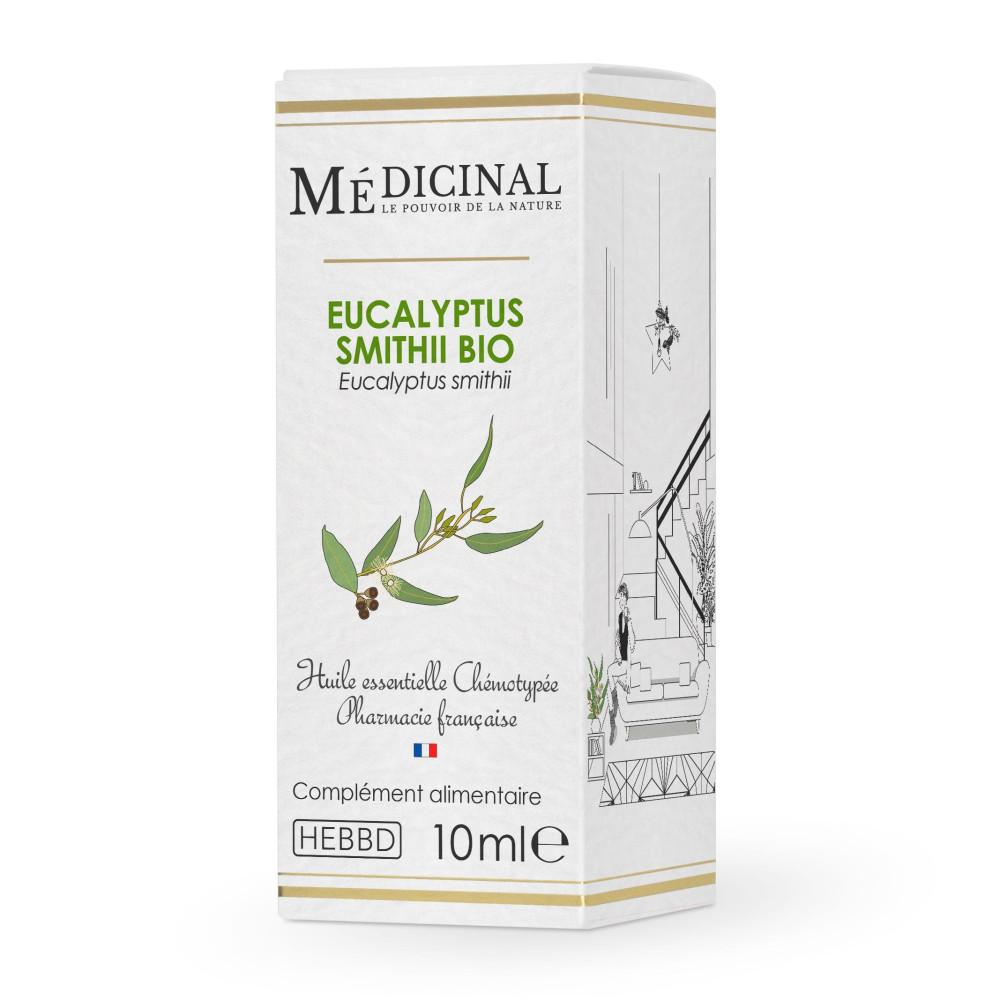 

Лекарственное органическое эфирное масло 10 мл Eucalyptus Smithii