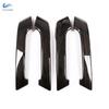 For Toyota Land Cruiser Prado FJ150 150 2010- ABS Chrome / Black Wood Style Car-styling Inner Door Pull Handle Cover Trim