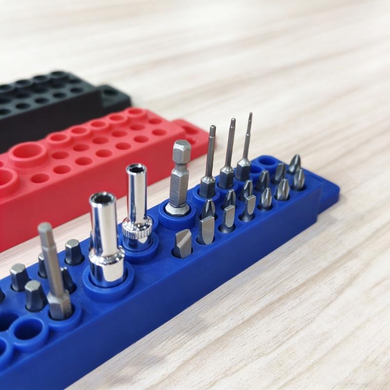 39 Hole Screwdriver Accessory Holders for 1/4Inch Hexagonal Bit Toolbox Organization Storage Solution