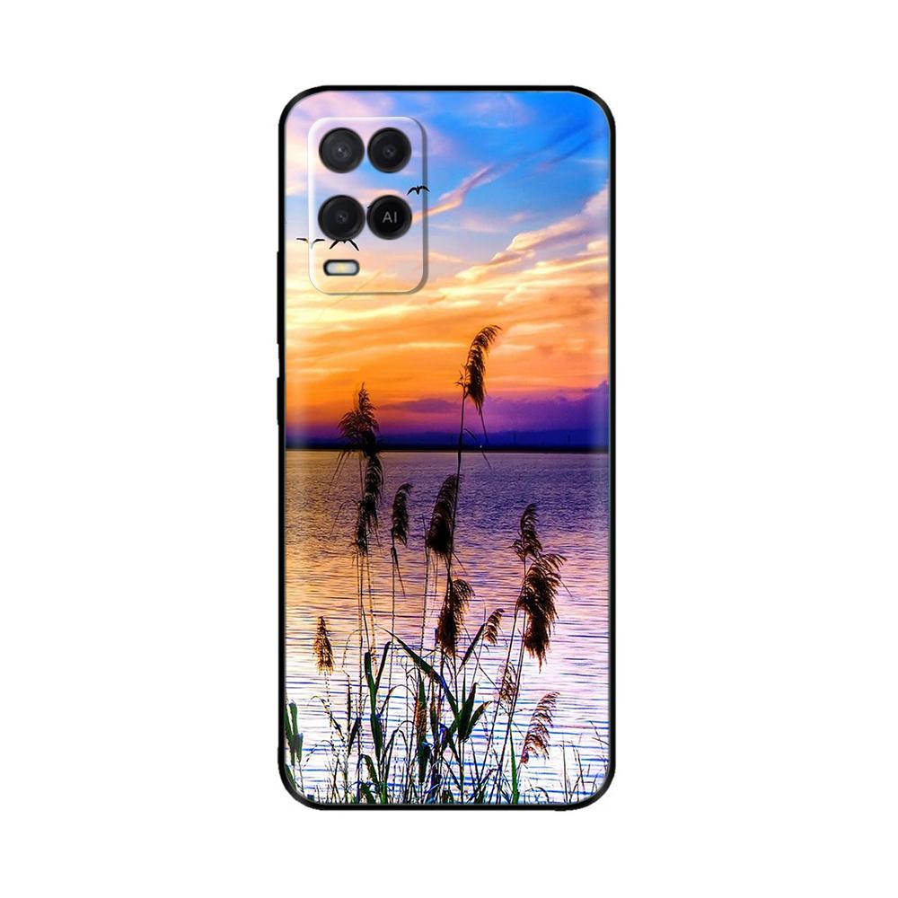 For OPPO A54 CPH2239 Case Cover 2021 Cute Back Coque Silicone Soft TPU Phone Case For OPPO A54s A 54 OPPOA54 S Cases Protective