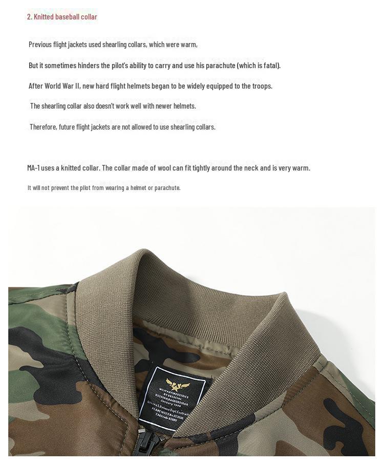 Jaqueta Bomber Casual Camuflada Masculina 2024 - Moda Confortável e Versátil para Primavera/Outono