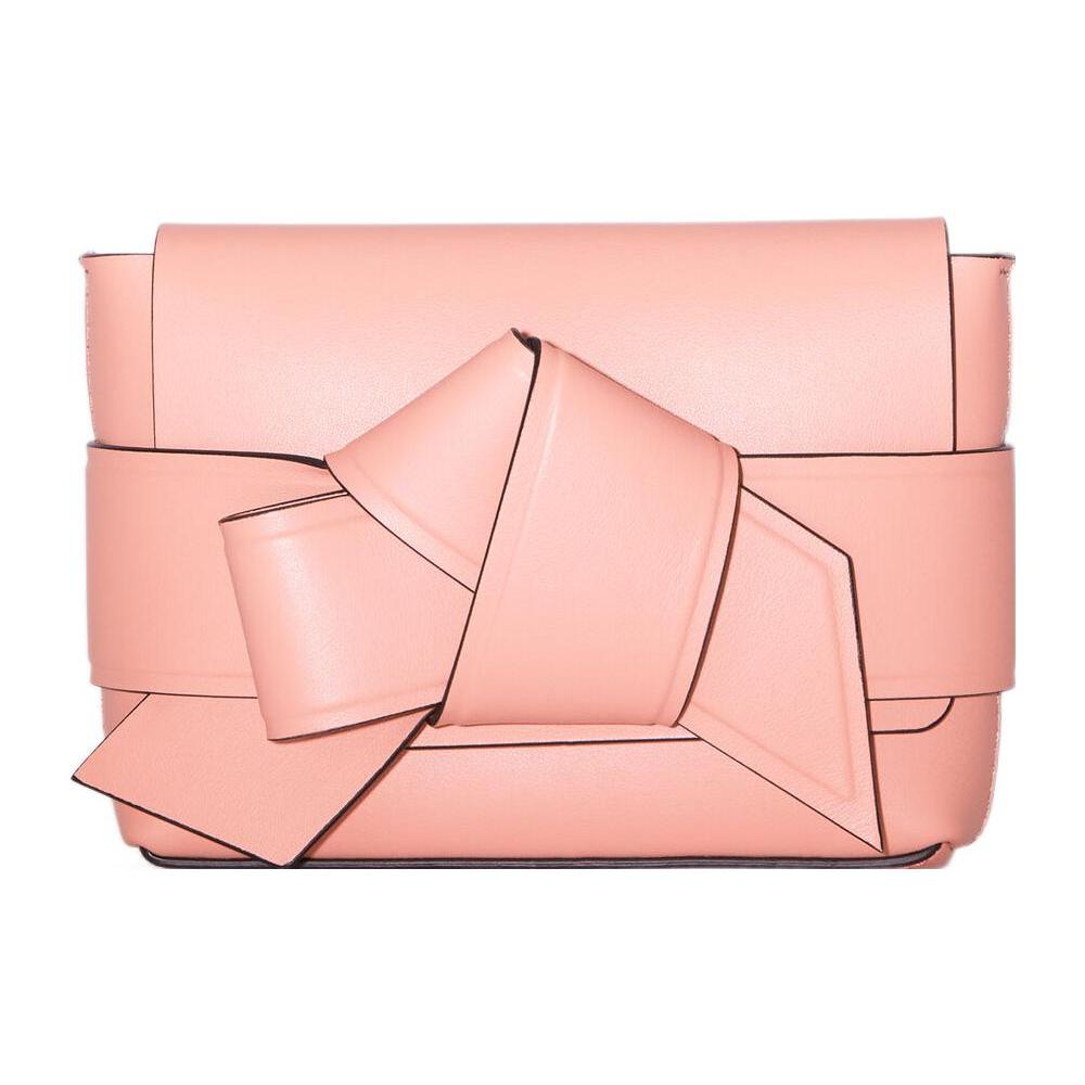 New Acne Studios Cow Leather Shoulder Bag, Crossbody Bag Mini Women's Pink CG0224-AD2