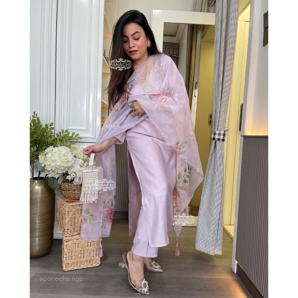 Women Bollywood Kurti Salwar Kameez Set Indian Pakistani Top Tunic Party Wear SC-2187