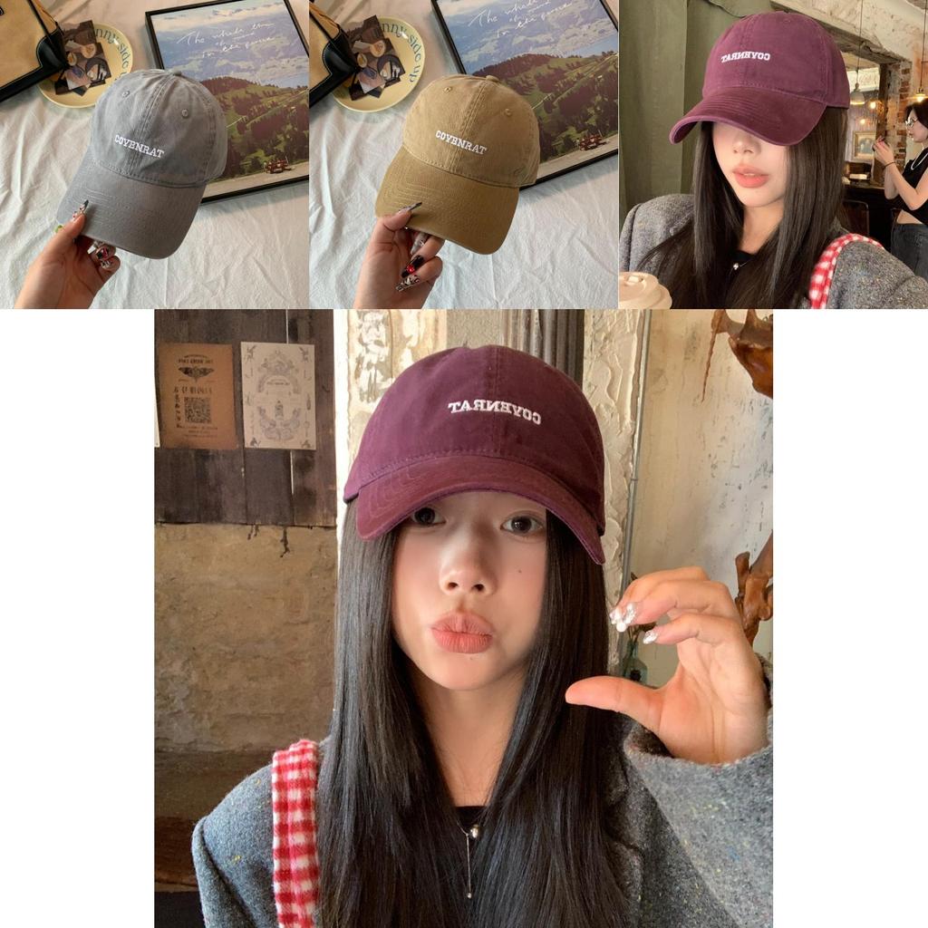 Retro Versatile Embroidered Baseball Hat Comfortable Relaxed Style For Everyday Use