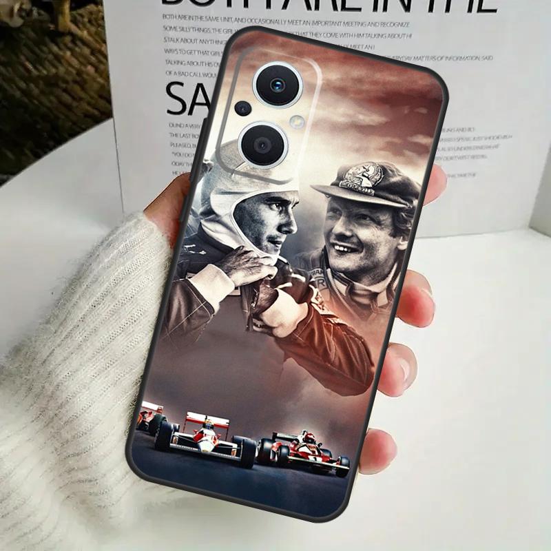Ayrton Senna F1 Racing Für OPPO Reno 11 F 10 Pro 4Z 5Z 8T 4 5 6 7 8 Lite OPPO Find X3 X6 Pro X2 Neo X5 Lite Hülle