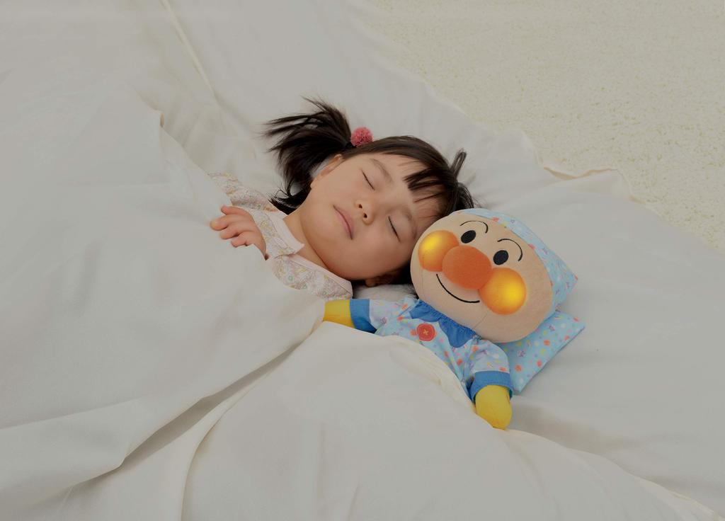 Anpanman Talking Soft Cheeks NEW Goodnight Anpanman 160 x 275 x 140mm