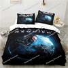 Alien Vs. Predator Predator Movie Bedding Set Single Double Queen King Size Duvet Cover Adult Boys Bedroom Bedspread Luxury Gift