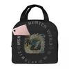 Monster Hunter Vintage Zinogre Insulated Lunch Bag for Women Office Cooler Thermal Food Box Tote Portable Lunch Boxes Container