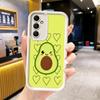 Phone Case for Samsung Galaxy A17 A16 A15 A14 A13 Cartoon Cute Avocado A56 A36 A26 A55 A35 A25 A54 A34 A24 A53 A33 A23 A07 A06