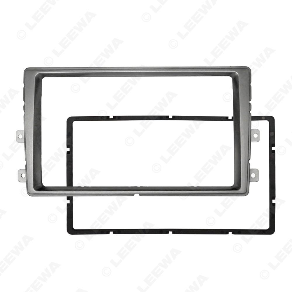 

Модификационная рамка для автомобильной аудиосистемы Double Din Kia Cerato/Forte серый