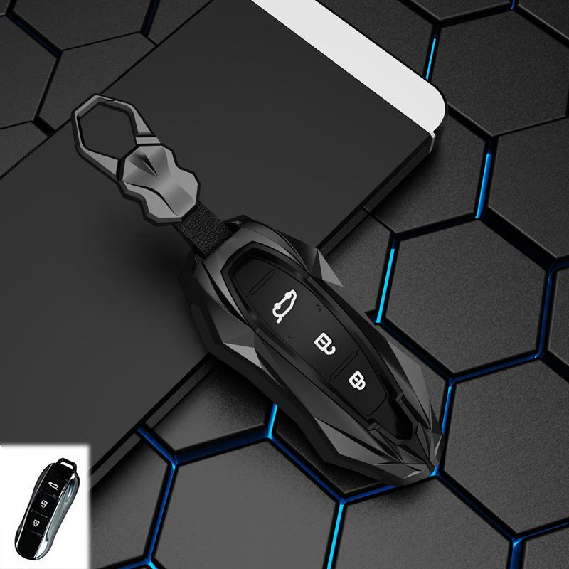Zinc Alloy Car Key Cover Plastic Key Case Keychain For Dongfeng Fengguang Dfsk Glory 580 Fengon Ix5 Ix7 Seres Sf5