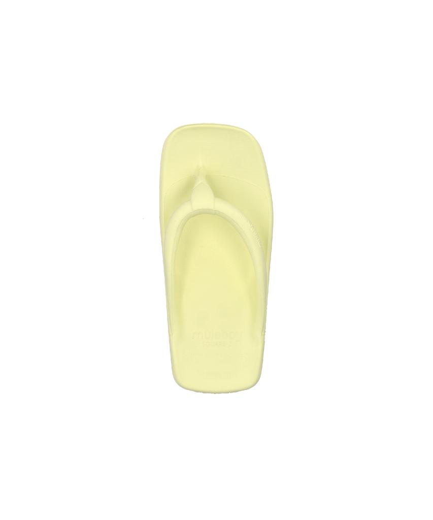 Muleboy Square Jet Flip-Flops Wax Yellow