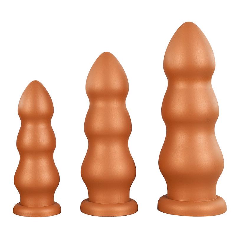 Vajra Soft Silicone Anal Stupa Plug for Women, Fisting & Masturbation.