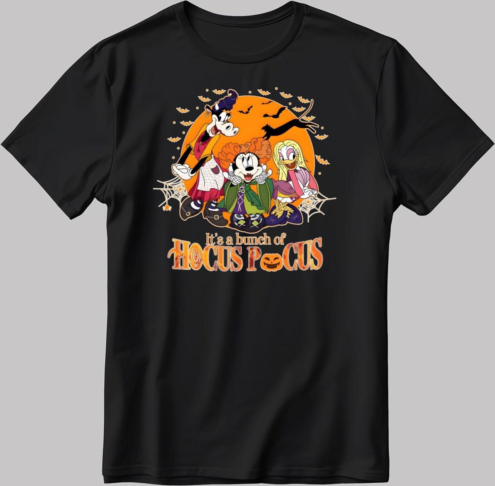 Minnie Daisy Hocus Pocus Sanderson Sisters Cosplay T-Shirt V077 M
