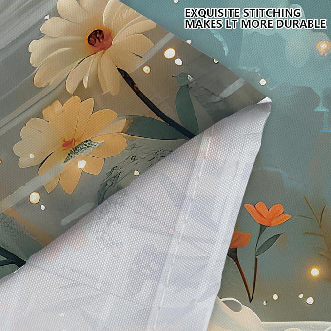 3D Halloween Waterproof Shower Curtain: Thickened Polyester PEVA, Mildew-Proof, for Bathroom Partition