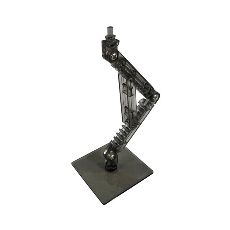 

1 комплект для стенда модели Gundam, подставка для фигурки и стойка для демонстрации модели Hg Mg Rg, 6-дюймовая полка для демонстрации модели серый