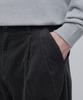 MUSINSA STANDARD Corduroy Wide Balloon Pants [Dark Gray]