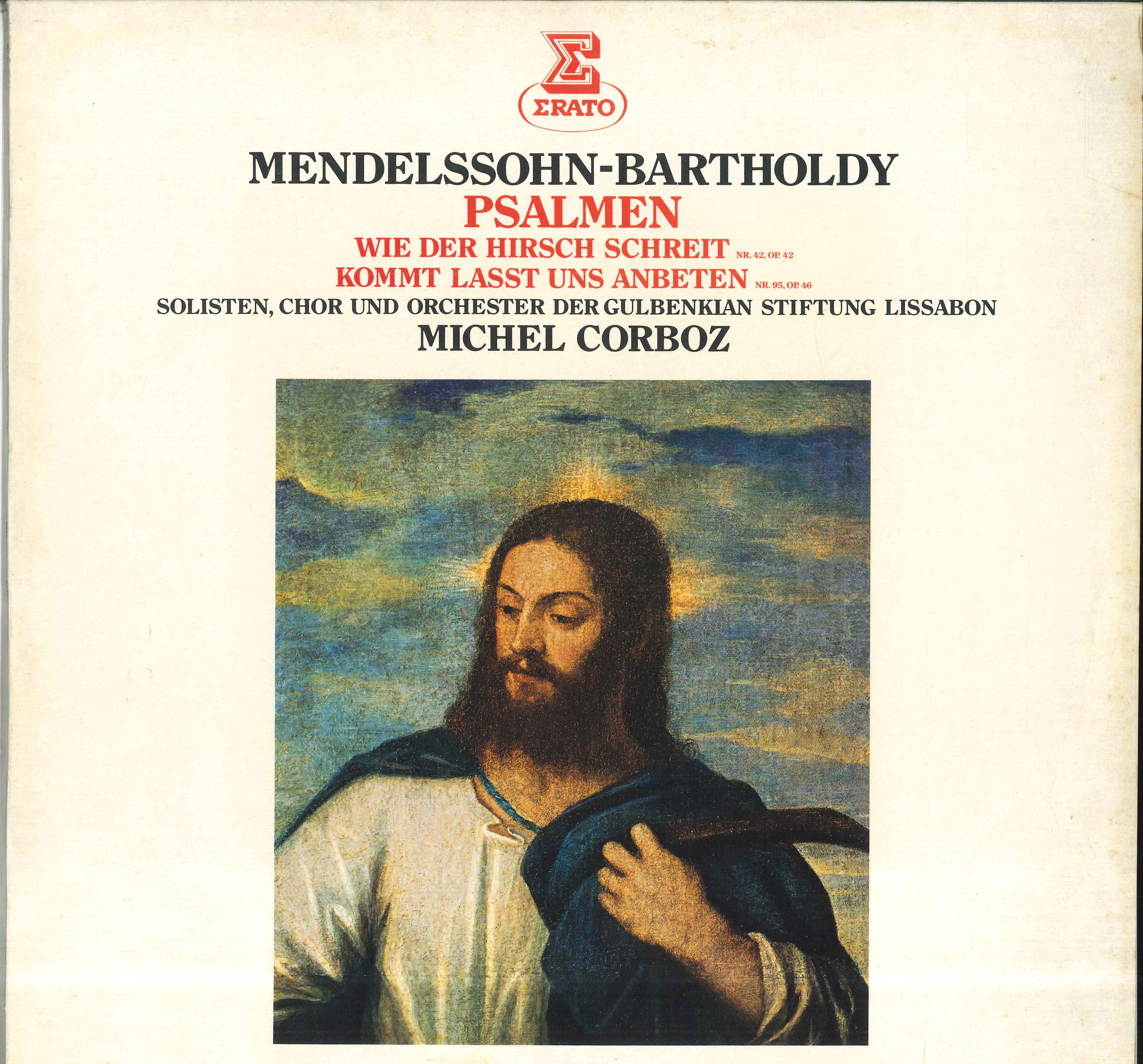 

LP Record MICHEL CORBOZ CHOR UND ORCHESTER D Mendelssohn Wie Der Hirsch Schreit ZL30680 ERATO Germany Classical Used
