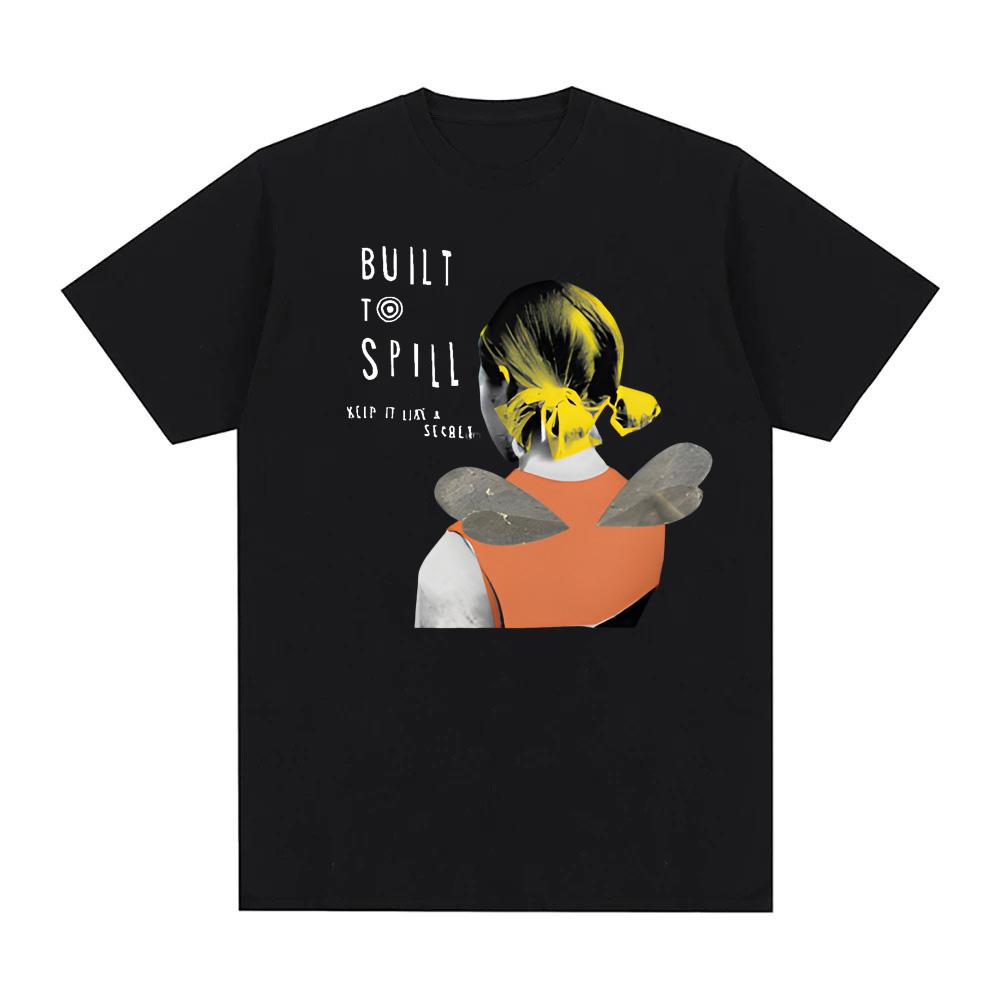 

Built to Spill T Shirt Funko Aesthetic High Quality Tee-shirt Ropa Mujer O-neck Clothing Graphic Printing Casual Retro Tshirt 4XL