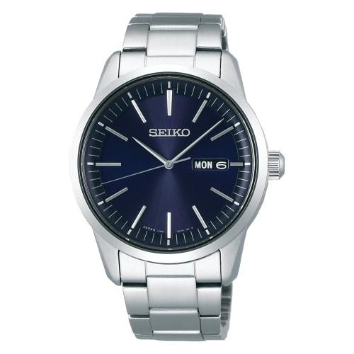 

Seiko Watch SEIKO SELECTION Solar Watch SBPX121 Men s Blue with Sapphire Crystal