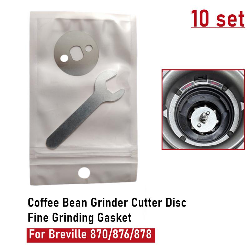 Aluminum Alloy Single Dose Hopper for Breville Coffee Grinder, Blower for Breville 870, BES875, BES878, BES880
