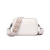 Genuine Leather Wide Shoulder Strap Single-shoulder Bag Soft Leather Casual Crossbody Bag