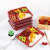 JINGRUIXIANG Disposable 4-Compartment Meal Prep Containers