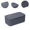 Lockable Storage Box Container Timed Black Organizer for Study Tools Personal Belongings