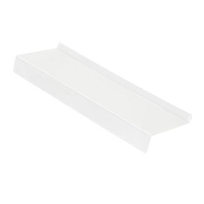 Acrylic Tilted Computer Keyboard Holder Low Front Lip Polished Finish Keyboard Riser Keyboard